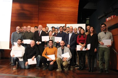 La Escuela de Doctorado de la UPC da la bienvenida a los nuevos doctorandos y doctorandas y hace entrega de los Premios Extraordinarios de Docotrado (2022)naris