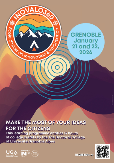 Unite and Inovalo360, winter school on innovation and valorization : January 21 and 22, 2026!